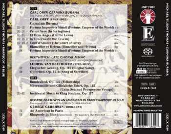 2SACD The London Symphony Orchestra: Carmina Burana / Beethoven: Late Choral Music / Rhapsody In Blue