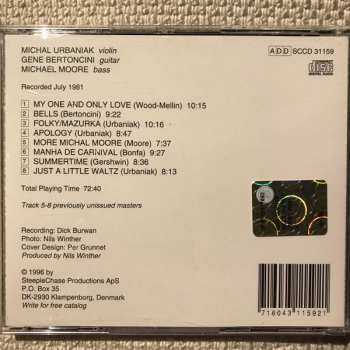 CD Michael Urbaniak Jazz Trio: My One And Only Love
