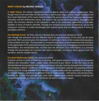 CD Michael Travlos: Night Visions