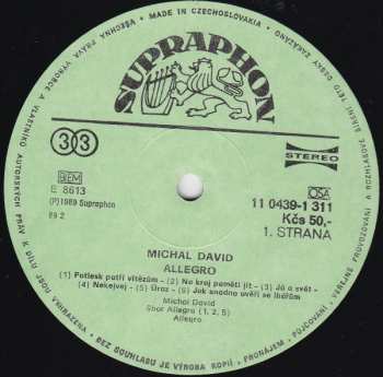 LP Michal David: Michal David - Allegro