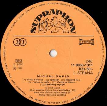 LP Michal David: Bláznivá Noc