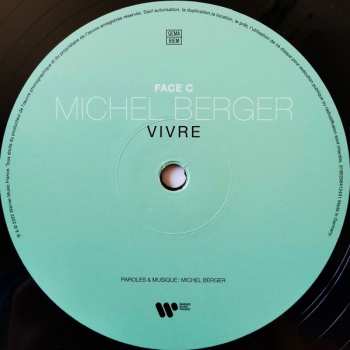 2LP Michel Berger: Vivre LTD