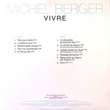 2LP Michel Berger: Vivre LTD