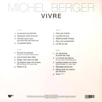 2LP Michel Berger: Vivre LTD