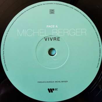 2LP Michel Berger: Vivre LTD