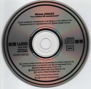 CD Michel Jonasz: Les Années 80 Commencent