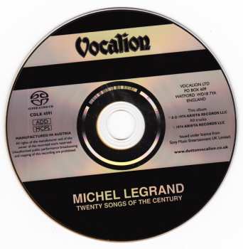 SACD Michel Legrand: Twenty Songs Of The Century
