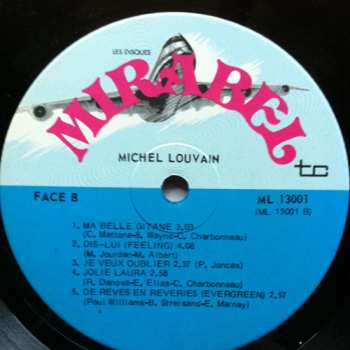 CD Michel Louvain: La Dame En Bleu