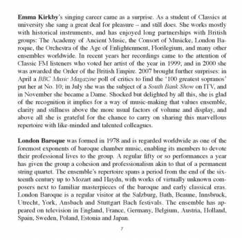 CD Emma Kirkby: Cantates À Voix Seule