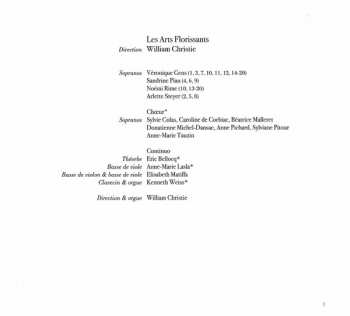 CD William Christie: Petits Motets