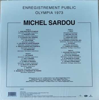 2LP Michel Sardou: Enregistrement Public Olympia 1973