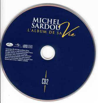 5CD/Dobozkészlet Michel Sardou: L'album De Sa Vie