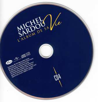 5CD/Dobozkészlet Michel Sardou: L'album De Sa Vie