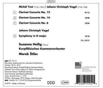 CD Marek Štilec: Three Clarinet Concertos / Symphony In D