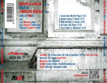 CD Fabrizio Bosso: Michele Polga Meets Fabrizio Bosso Live At Panic Jazz Club