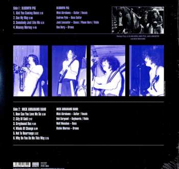 LP Blodwyn Pig: Radio Sessions 69 To 71 LTD | CLR