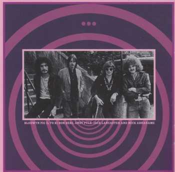 CD Blodwyn Pig: Radio Sessions 69 To 71