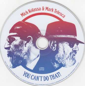 CD Mick Kolassa: You Can't Do That!  
