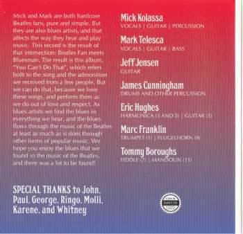 CD Mick Kolassa: You Can't Do That!  