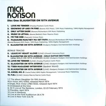 4CD/Dobozkészlet Mick Ronson: Only After Dark The Complete MainMan Recordings