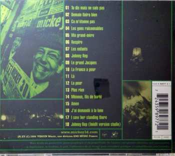 2CD/Dobozkészlet Mickey 3D: La Trêve  / Live À Saint Etienne