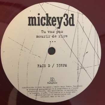 2LP Mickey 3D: Tu Vas Pas Mourir De Rire... CLR