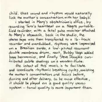 CD Mickey Hart: Music To Be Born By