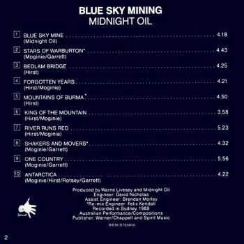 CD Midnight Oil: Blue Sky Mining