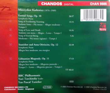 CD BBC Philharmonic: Stanisław And Anna Oświecim / Lithuanian Rhapsody / Eternal Songs