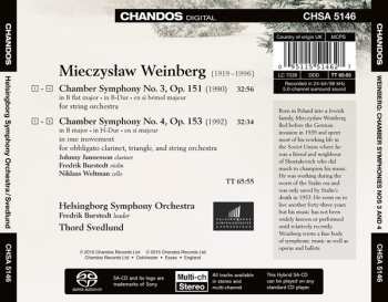 SACD Mieczysław Weinberg: Chamber Symphonies Nos 3 And 4