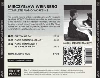CD Mieczysław Weinberg: Complete Piano Works • 2