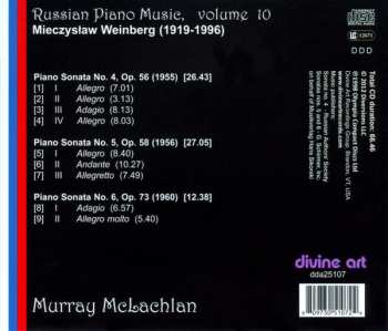 CD Mieczysław Weinberg: Russian Piano Music Series Vol. 10 - Mieczysław Weinberg