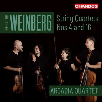 CD Mieczysław Weinberg: String Quartets, Volume 3