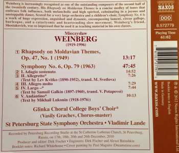 CD نيسم جلال: Symphony No. 6 / Rhapsody On Moldavian Themes