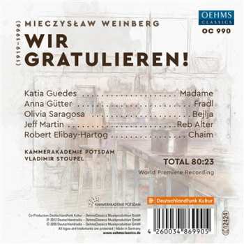 CD Mieczysław Weinberg: Wir Gratulieren! Oper In Zwei Akten