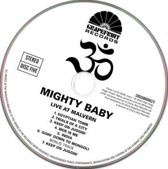 6CD/Dobozkészlet Mighty Baby: At A Point Between Fate And Destiny (The Complete Recordings)