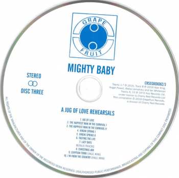 6CD/Dobozkészlet Mighty Baby: At A Point Between Fate And Destiny (The Complete Recordings)