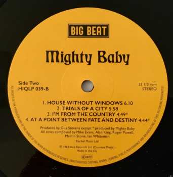 LP Mighty Baby: Mighty Baby