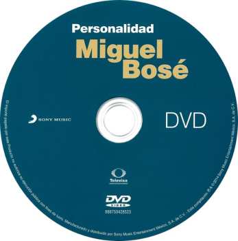CD/DVD Miguel Bosé: Personalidad