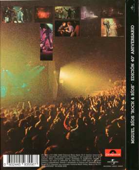 2CD/DVD Miguel Ríos: Rock & Rios (Edición 40º Aniversario) DLX