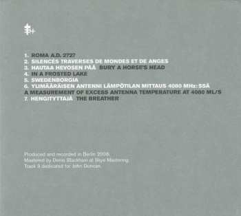 CD Mika Vainio: Aíneen Musta Puhelin = Black Telephone Of Matter