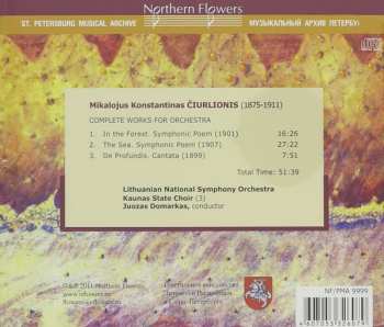 CD Lithuanian National Symphony Orchestra: Complete Works For Orchestra