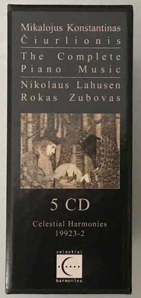 5CD/Dobozkészlet Mikalojus Konstantinas Ciurlionis: The Complete Piano Music