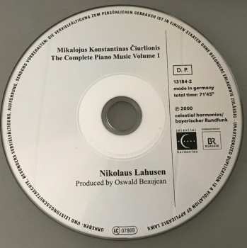 5CD/Dobozkészlet Mikalojus Konstantinas Ciurlionis: The Complete Piano Music