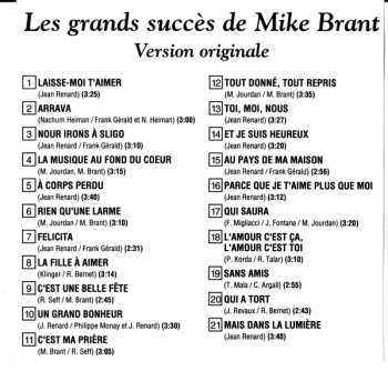 CD Mike Brant: Les Grands Succès De Mike Brant - Version Originale