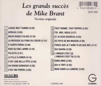 CD Mike Brant: Les Grands Succès De Mike Brant - Version Originale