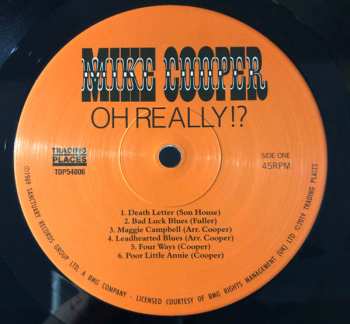 LP Mike Cooper: Oh Really!?