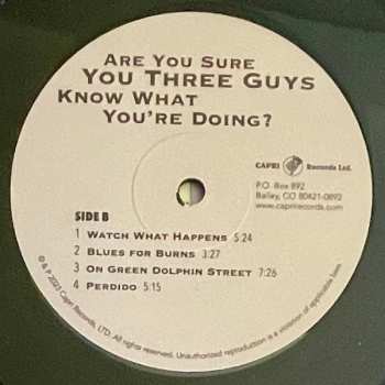 LP Jeff Hamilton: Are You Sure You Three Guys Know What You're Doing? LTD
