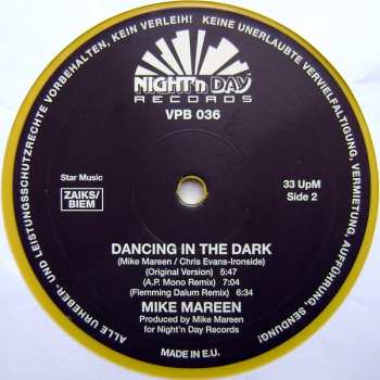 LP Mike Mareen: Dancing In The Dark (40th Anniversary Edition) CLR | LTD