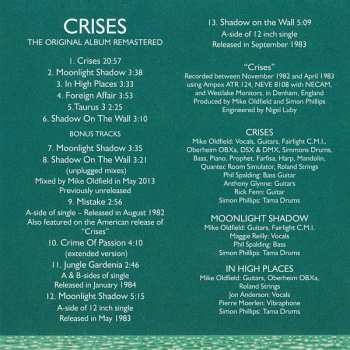 CD Mike Oldfield: Crises